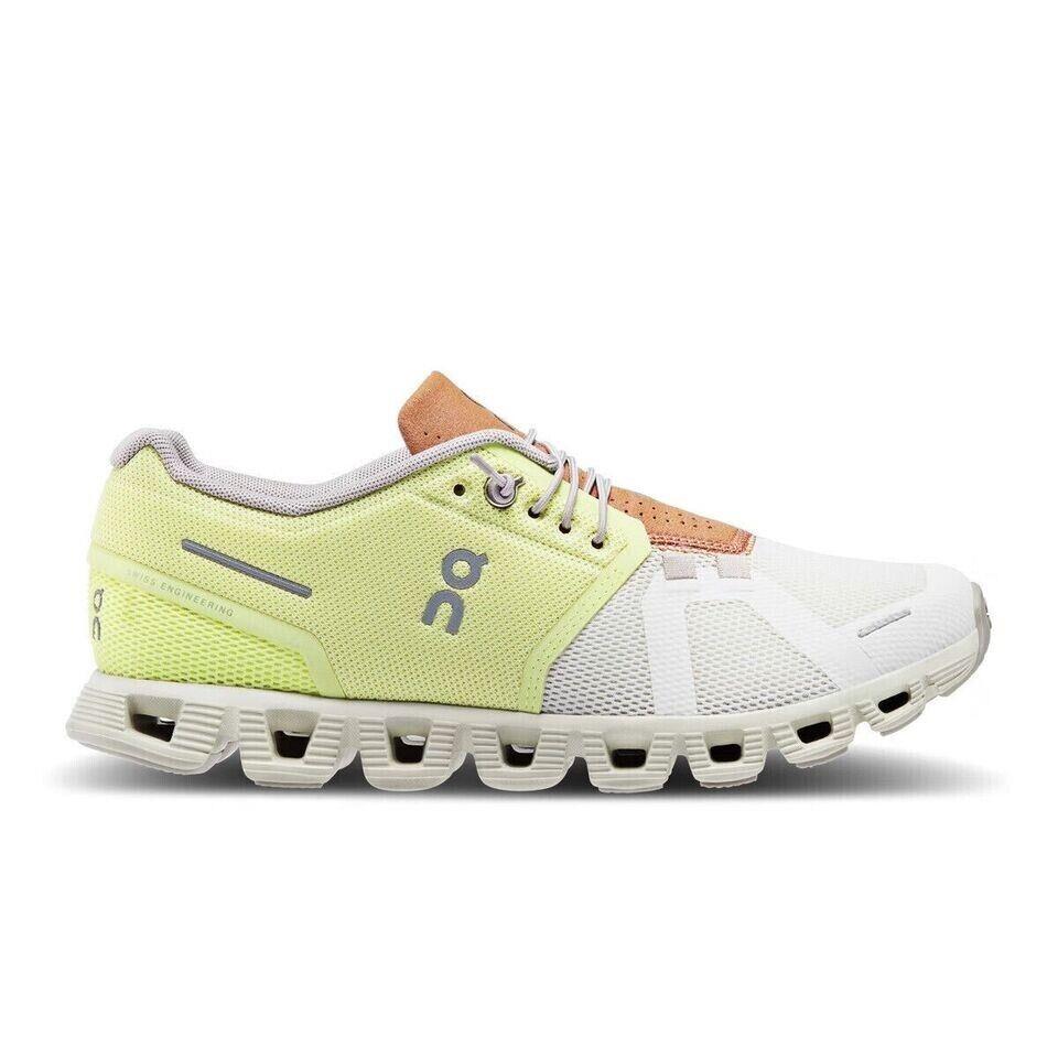 On Running Cloud 5 59.98362 Women`s Hay Ice Low Top Sneaker Shoes NR6250