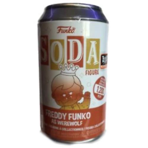 Funko Soda: Funko Originals - Freddy Funko as Werewolf Candy Corn Can