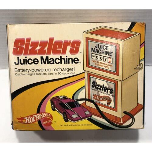 1969 Vintage Hot Wheels Sizzlers Juice Machine By Mattel In Box