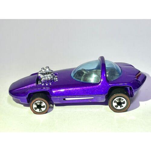 Hot Wheels Silhouette Metallic Purple . 1994 Gorgeous Paint