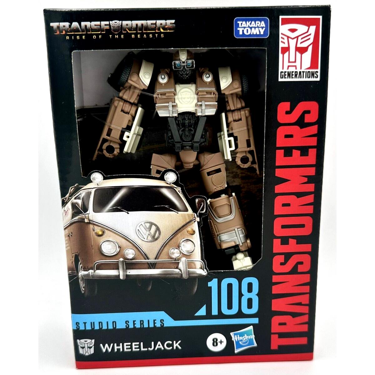 Transformers Studio Series 108 Wheeljack VW Bus Rise of The Beasts