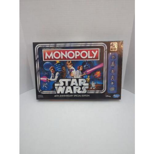 Star Wars Monopoly 40th Anniversary Complete Special Edition