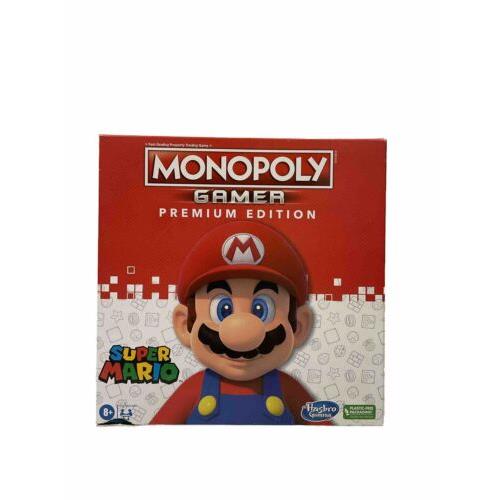 Hasbro Super Mario Monopoly Gamer Premium Edition Board Game W/box Damage