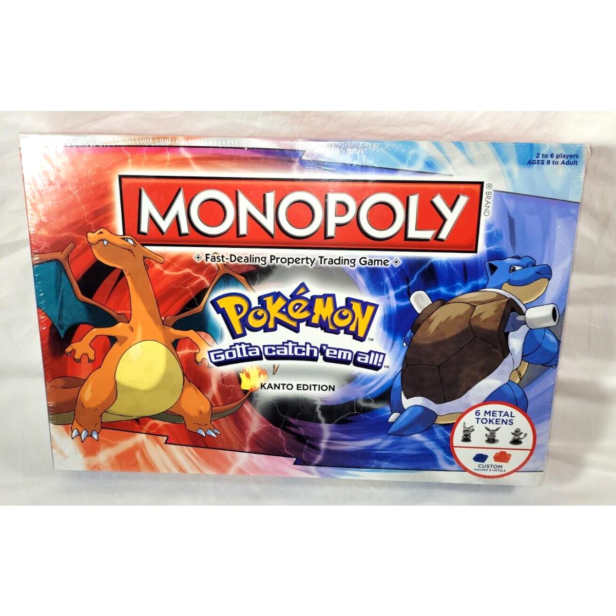 Pokemon Monopoly Kanto Edition - Hasbro Board Game