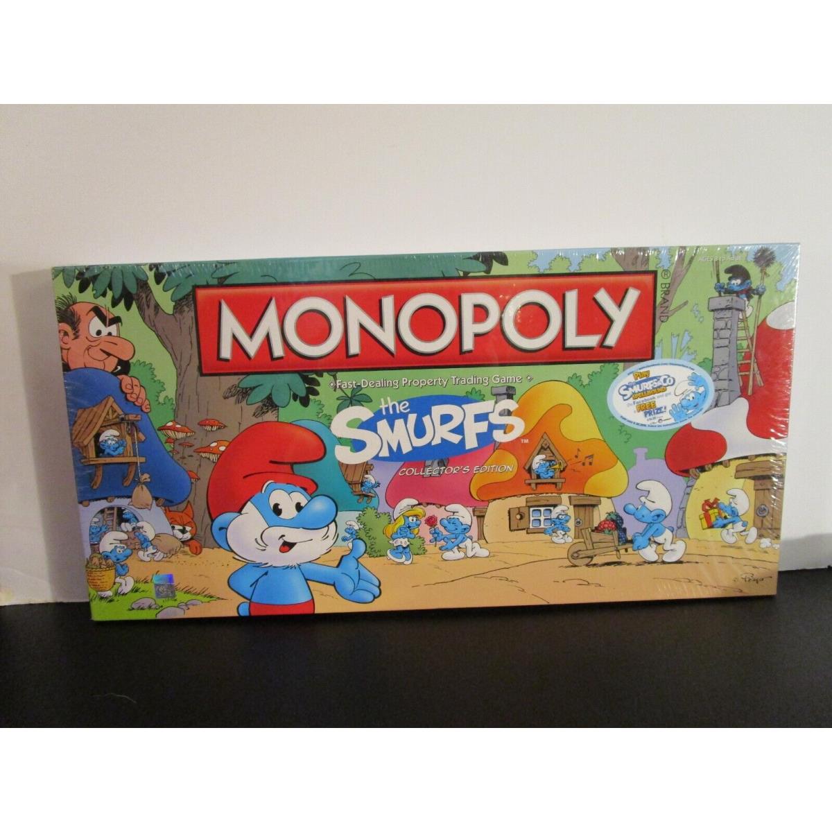 Monopoly: The Smurfs Collector`s Edition 2013 Sticker ON Box Shrink-wrapped