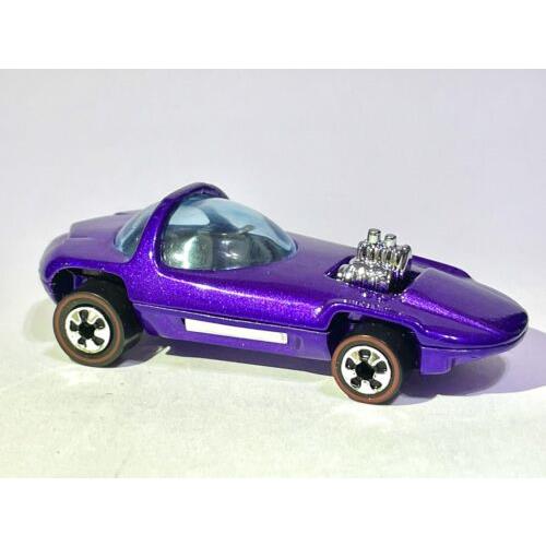 Hot Wheels Silhouette Metallic Purple . 1994 Gorgeous Paint