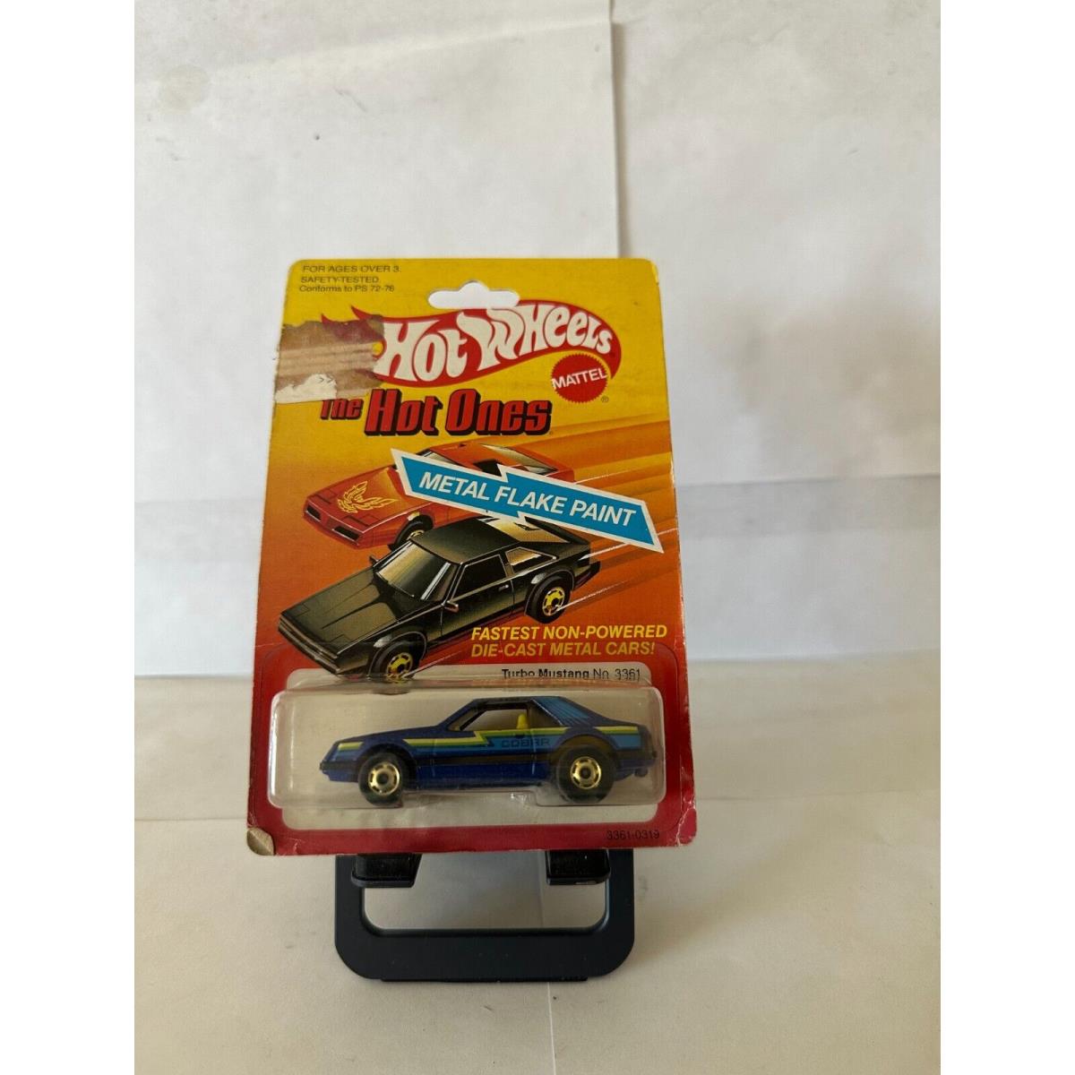 Hot Wheels The Hot Ones Turbo Mustang No. 3361 Metal Flake Paint P62