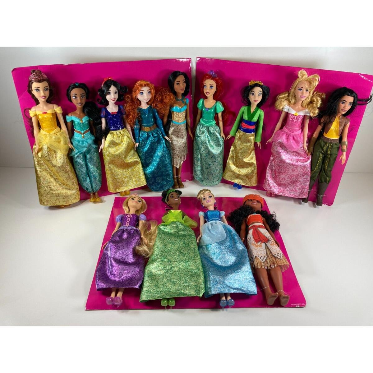 Mattel Disney Princess Ultimate Collection Set of 13 Fashion Dolls Rare