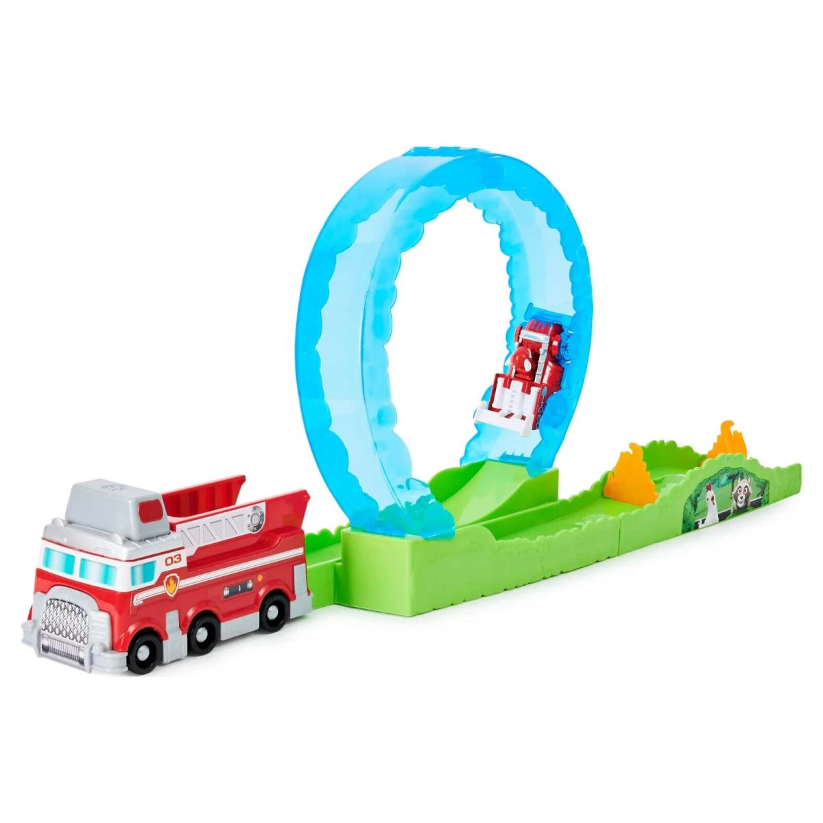 Paw Patrol True Metal Ultimate Fire Rescue Track Set with Exclusive Marshall