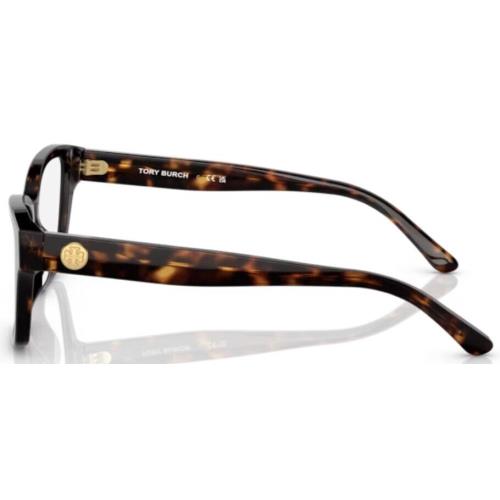 Tory Burch TY2131U 1728 Eyeglasses Women`s Dark Tortoise Full Rim 53mm