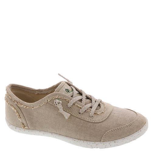 Womens Skechers Bobs B Cute-clean Life Sneaker Natural Canvas Shoes - Brown