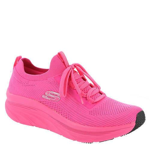 Womens Skechers Work D`lux Walker Sr-ozema Pink Mesh Shoes - Pink