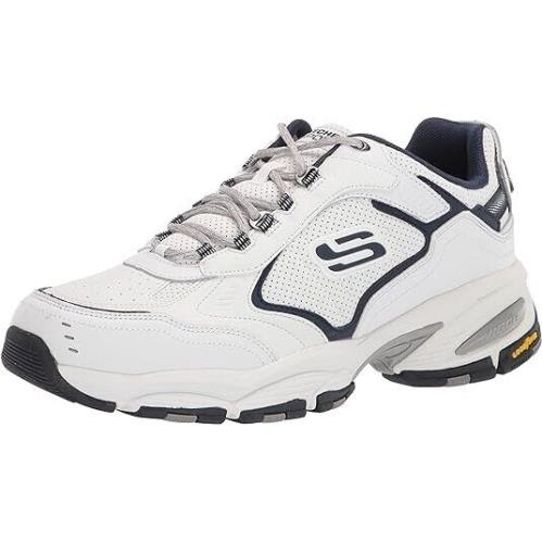 Skechers Men`s Vigor 3.0 Arbiter Shoes Size 10 - White/Navy