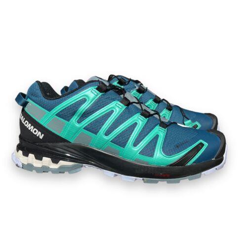 Salomon Shoes Wmns 7 XA Pro 3D V8 Gore-tex Waterproof Trail Running in Turq