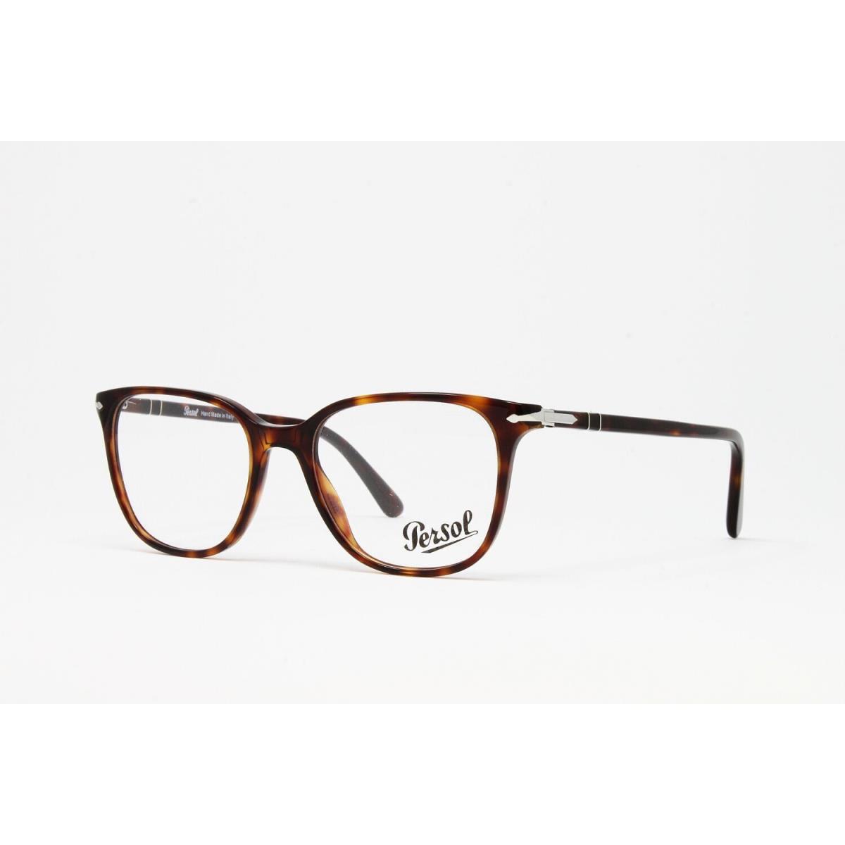 Persol Eyeglasses Men`s Frame PO3203V Color 24 Havana Demo Lens Size 51mm