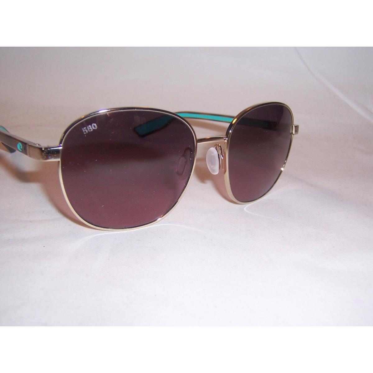 Costa Del Mar Sunglasses Egret Shiny Gold/rose Polarized 580G