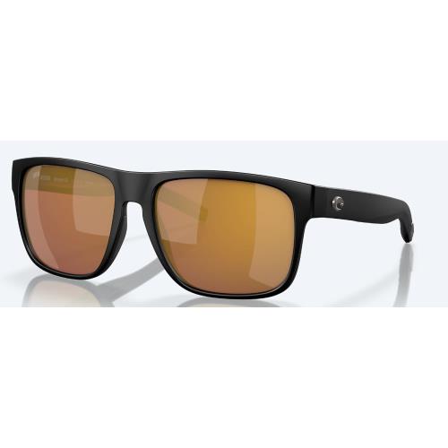 Costa Del Mar Spearo XL Matte Black Frame w/ Gold Mirror 580G Lens