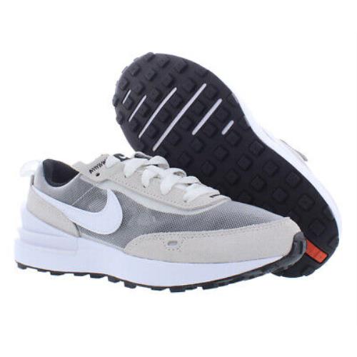 Nike Waffle One Boys Shoes - Cement/White, Main: Grey