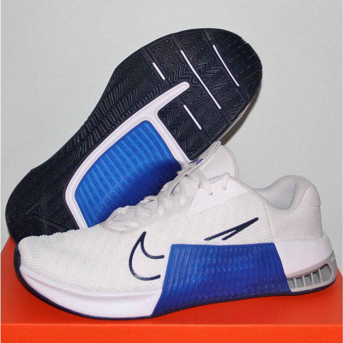 Nike Metcon 9 Crossfit Training Shoes Mens DZ2617-100 White Racer Blue