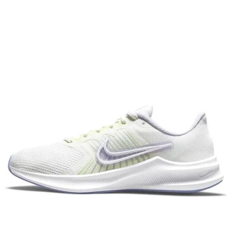 Nike Womens Downshifter 11 Running Shoes Size 9 CW3413 102 - SUMMIT WHITE/WHITE LIME ICE