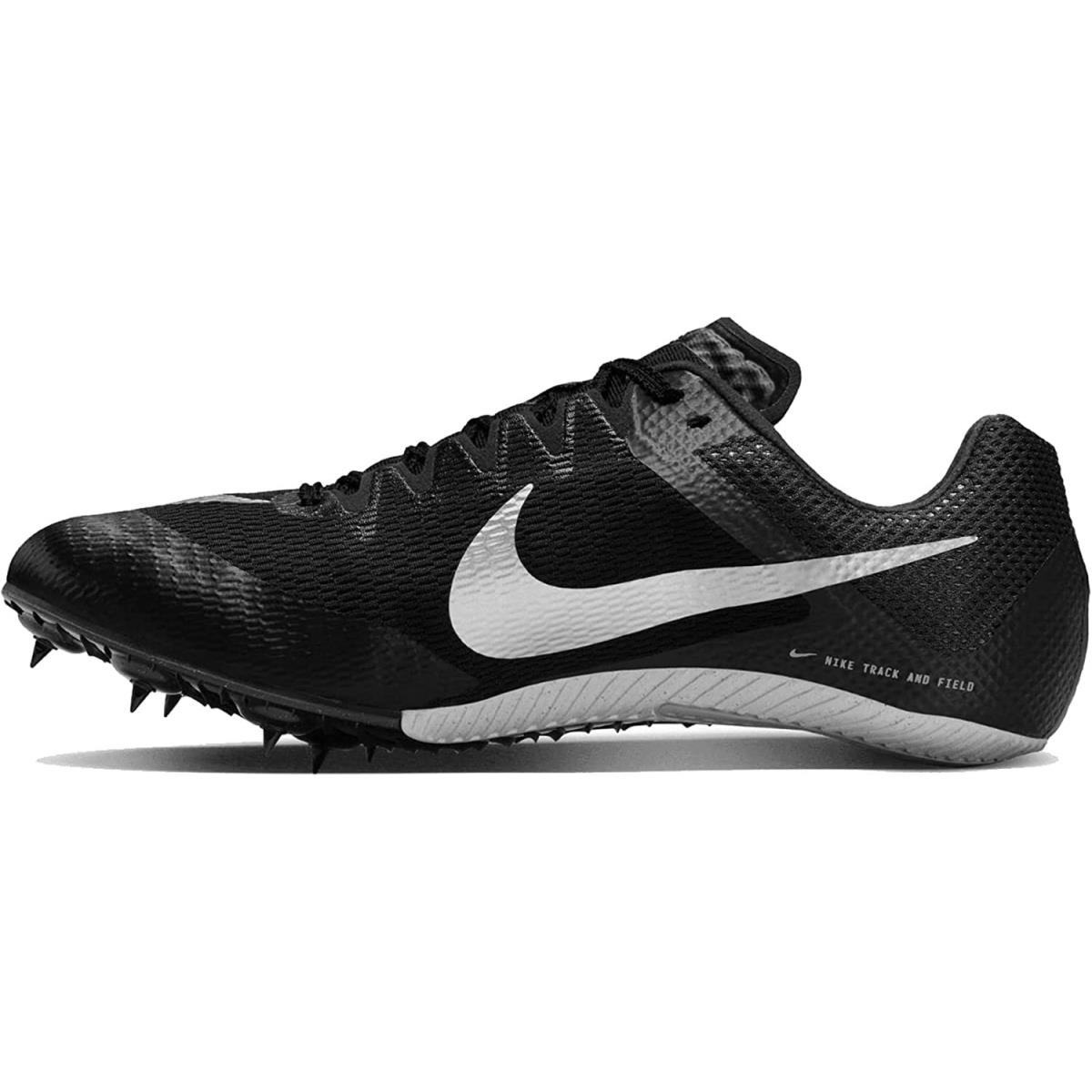 Nike Zoom Rival Sprint Track and Field Shoes nkDC8753 001 Black/metallic Silver - Black/Metallic Silver