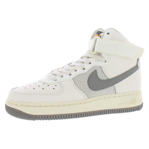 Nike Air Force 1 High LE GS Boys Shoes Size 6.5 Color: Sail/medium Grey/light