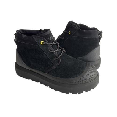 Ugg All Gender Neumel Weather Hybrid Black Black Shoe Men US 10 / EU 43 / UK 9 - BLACK BLACK