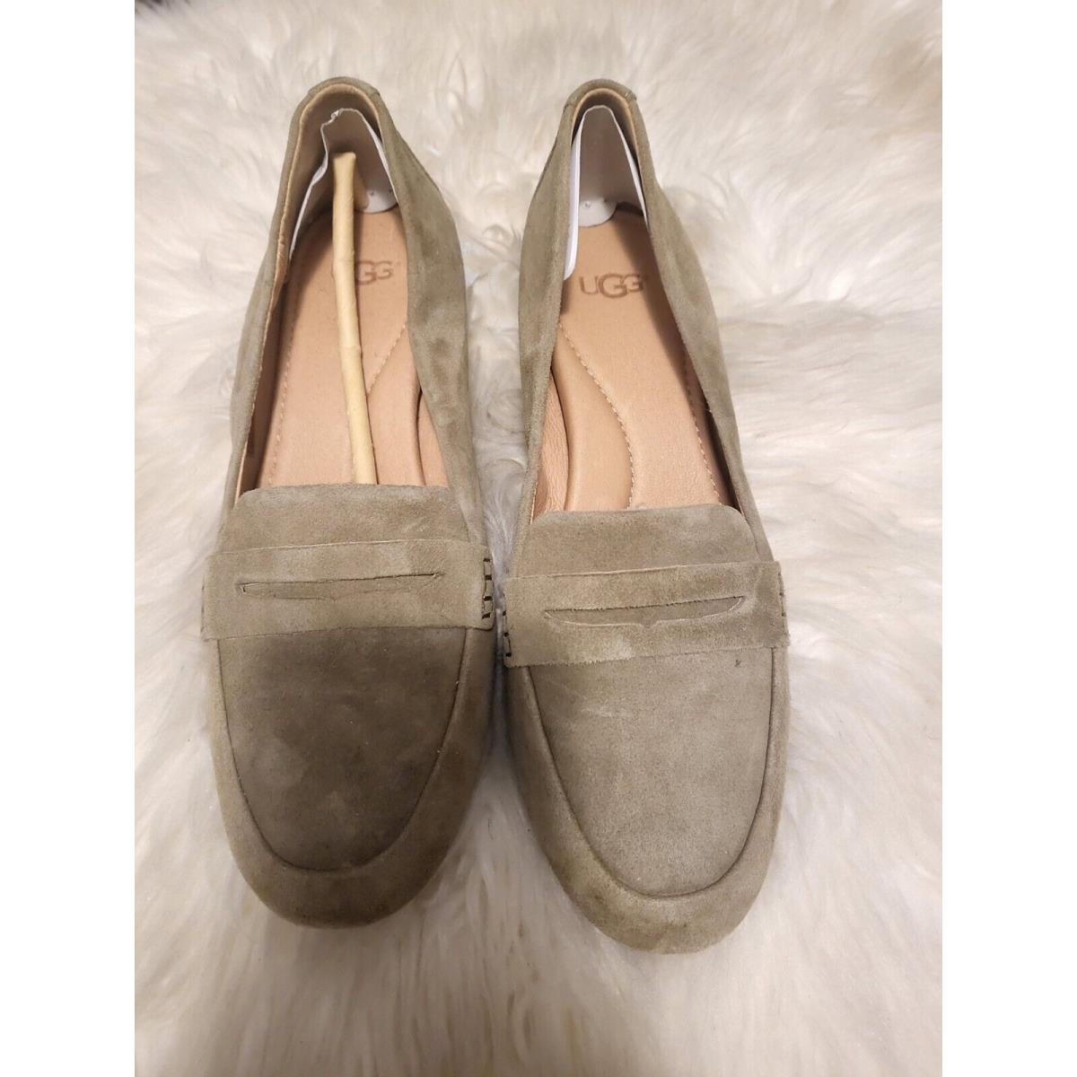 Ugg Green Velvet Pump Size 8