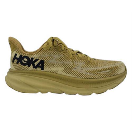 Hoka One One Clifton 9 Womens Shoes - Golden Lichen/Celery Root, Full: Golden Lichen/Celery Root