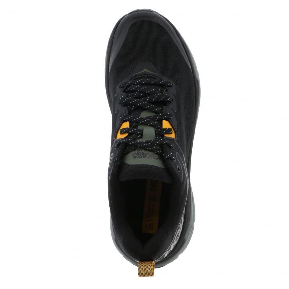 Hoka Men`s Low Neck Sneakers Black Thyme Size 9