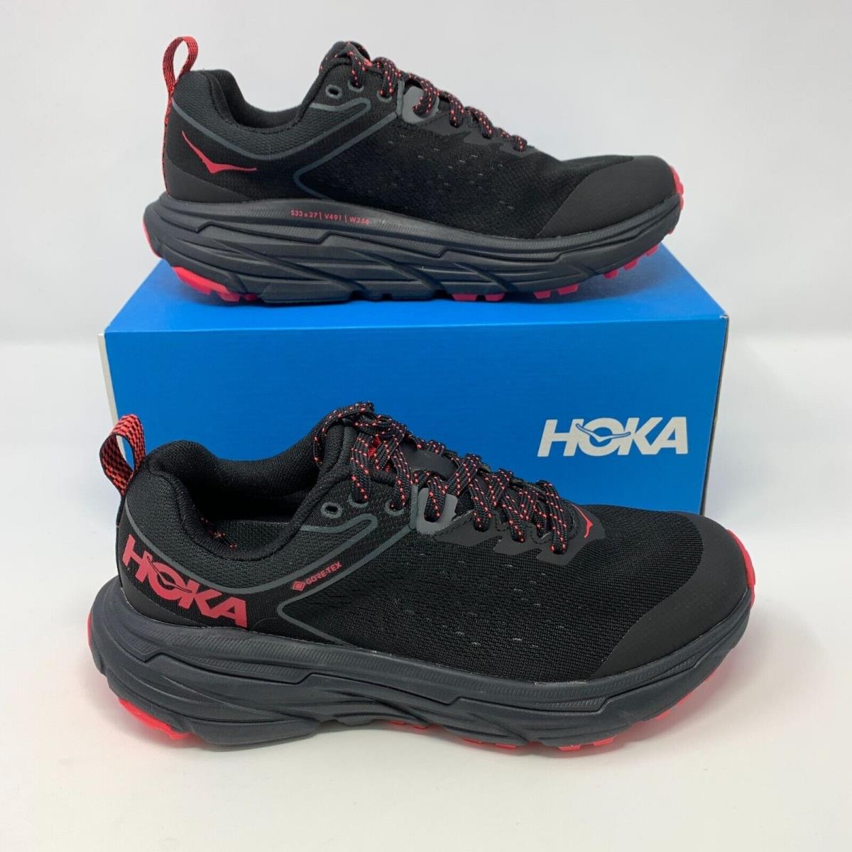 Hoka Women`s Shoes 6.5 Challenger Atr 6 Gtx Running Shoe Black Pink Size 6.5