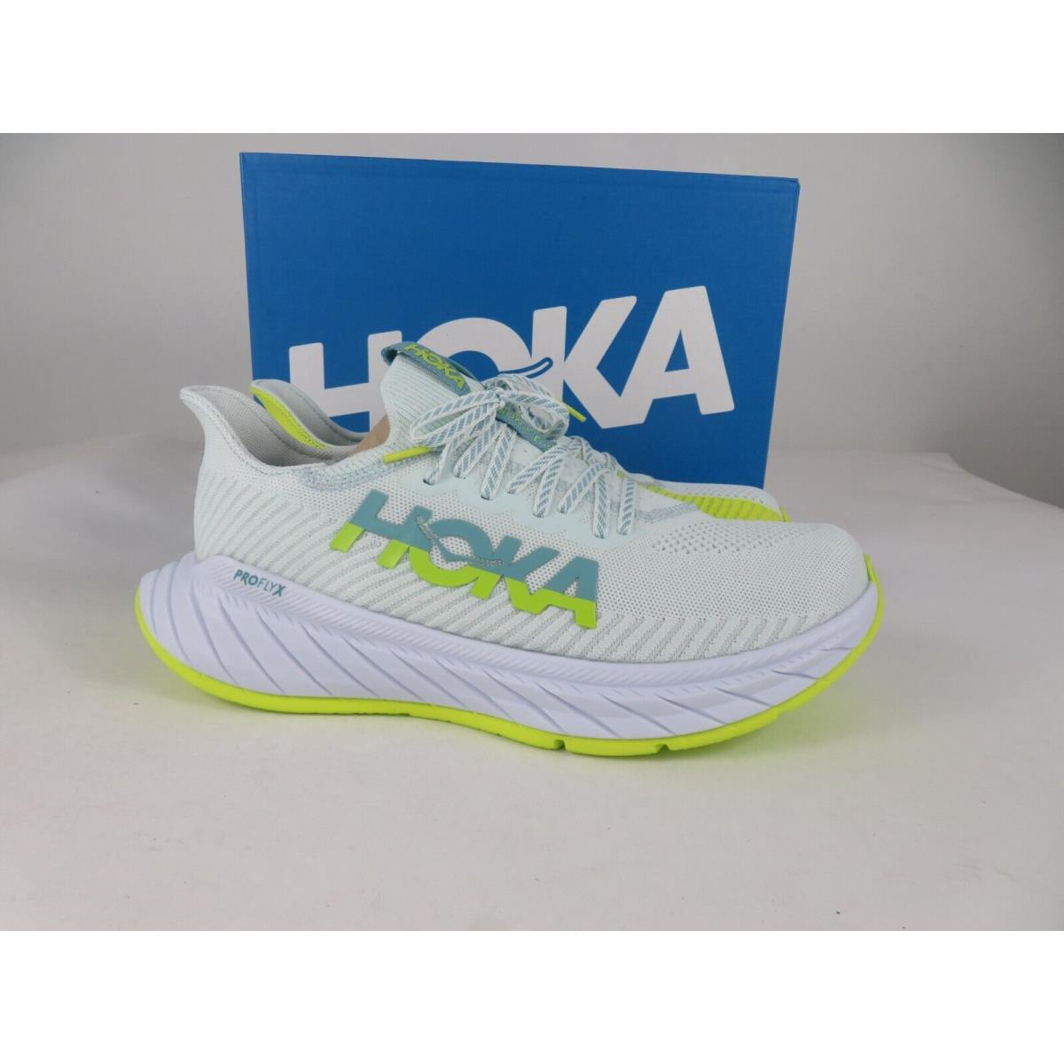 Hoka One One Carbon x 3 Mens 10 Shoes Yellow Racing Running Sneaker 1123192 Bsep - Yellow