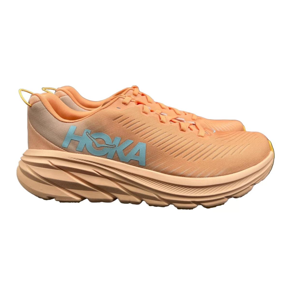 Hoka One One Rincon 3 Peach Parfait Shoes Women`s Size 10.5 B