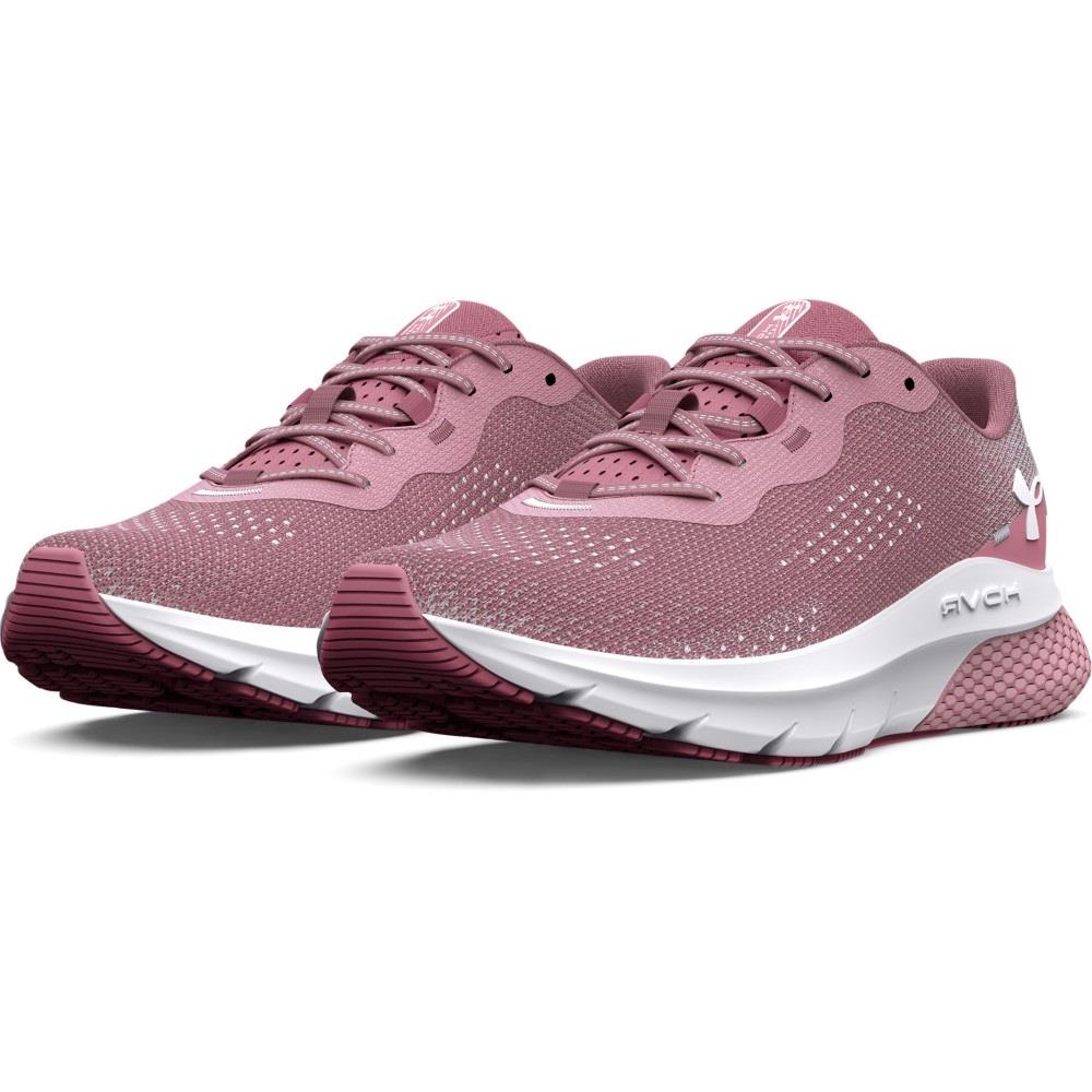 Under Armour 3026525 Women`s UA Hovr Turbulence 2 Running Athletic Shoes Pink Elixir