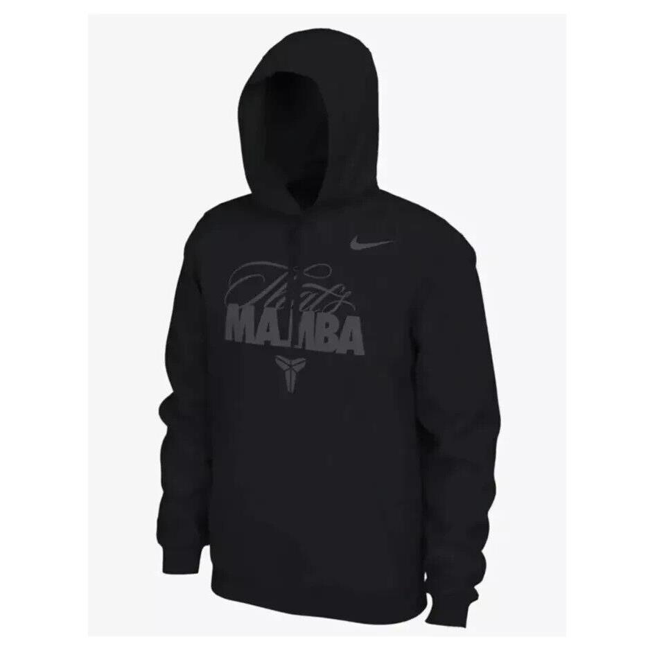 Nike Kobe Bryant That s Mamba Black Hoodie Men`s Size Small HQ1758-010