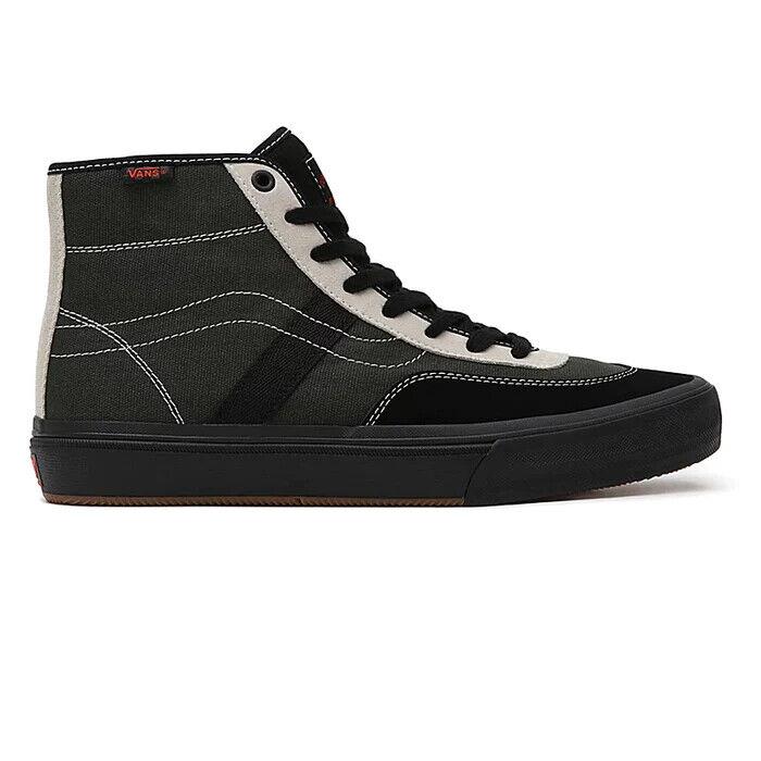 Vans Gilbert Crockett High Forest Black Skate Shoe VN0A5JIGACW - Black