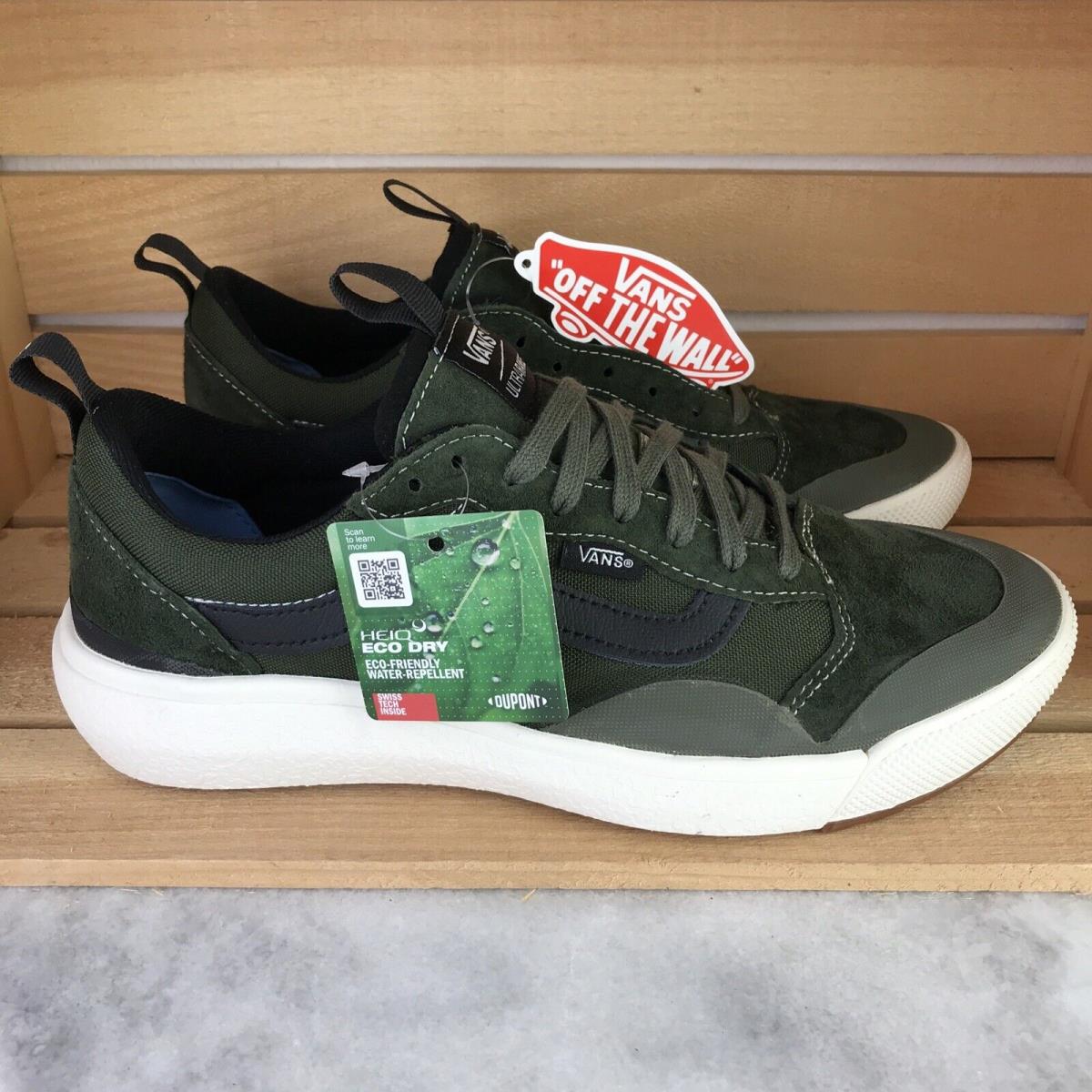 Vans Ultrarange Exo Se Grape Leaf Green White Black Mens Sz 7.5 Womens 9 UWM27C - Grapeleaf Green / Marshmallow White, Manufacturer: Grape Leaf / Marshmallow