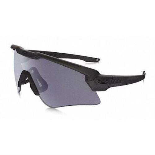 Oakley Oo9296-04 Safety Glasses Wraparound Gray Plutonite Lens