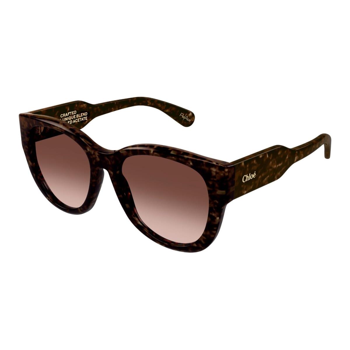 Chloé Chlo CH0192S Brown Havana/brown Shaded 002 Sunglasses