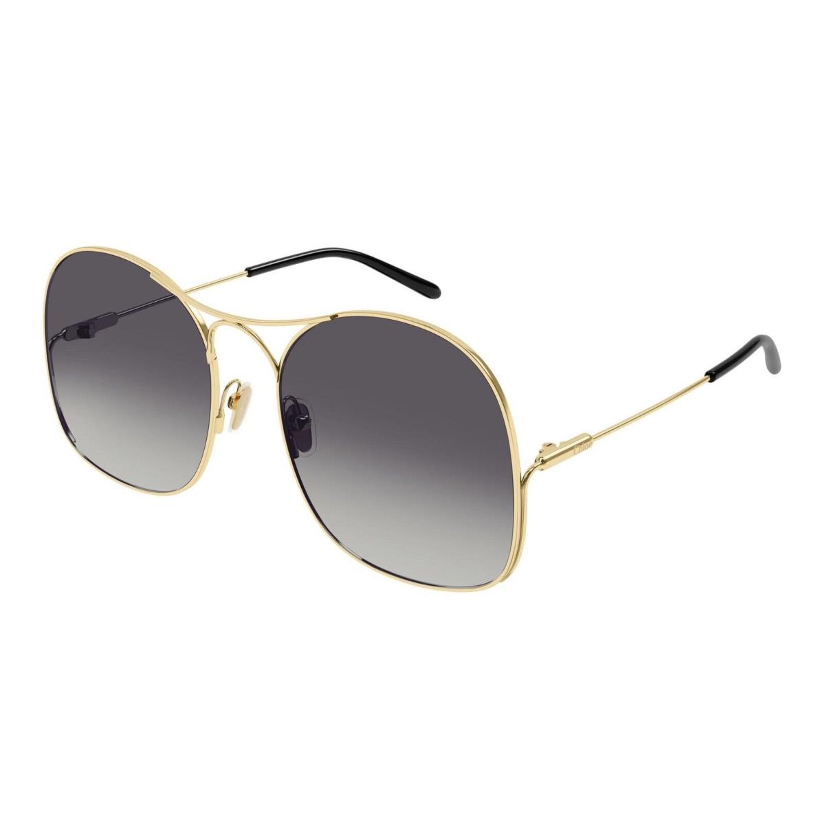 Chloé Chlo CH0164S Gold/grey Shaded 001 Sunglasses