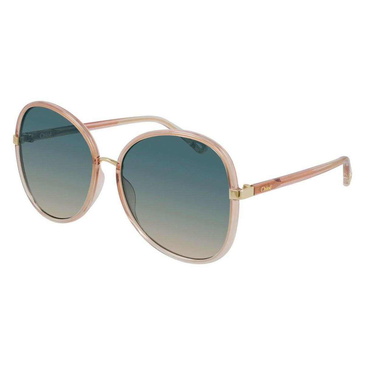 Chloé Chlo Franky CH0030S Orange/blue Shaded 004 Sunglasses