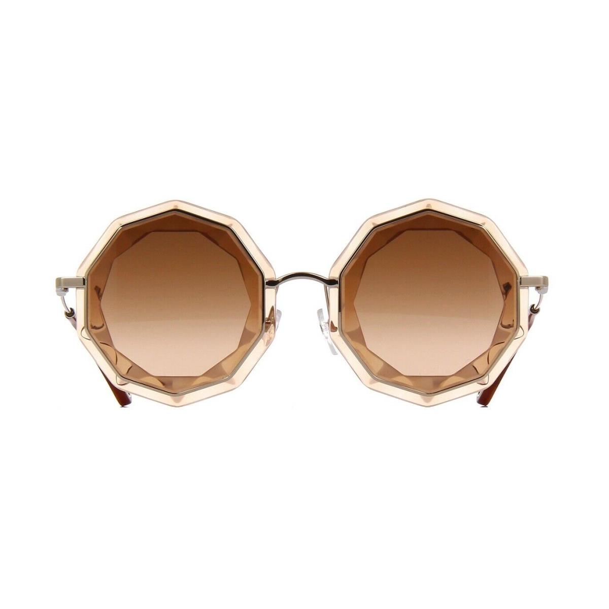 Chloé Chlo Rosie CE160S Transparent Brown/brown Shaded 724 G Sunglasses