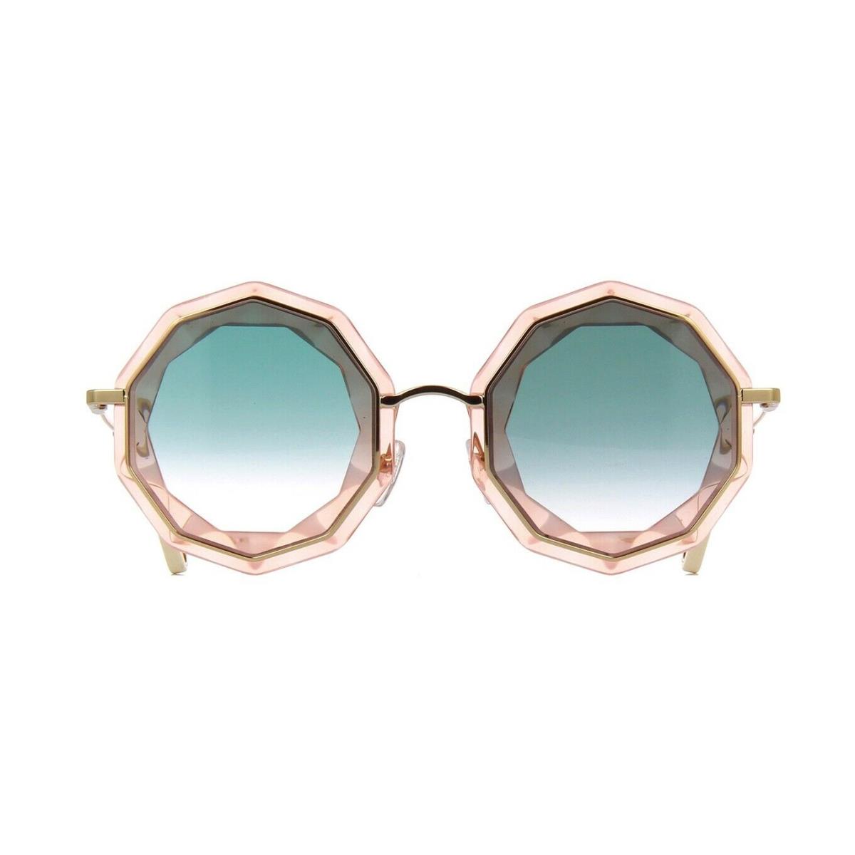 Chloé Chlo Rosie CE160S Transparent Rose/light Blue Shaded 739 A Sunglasses