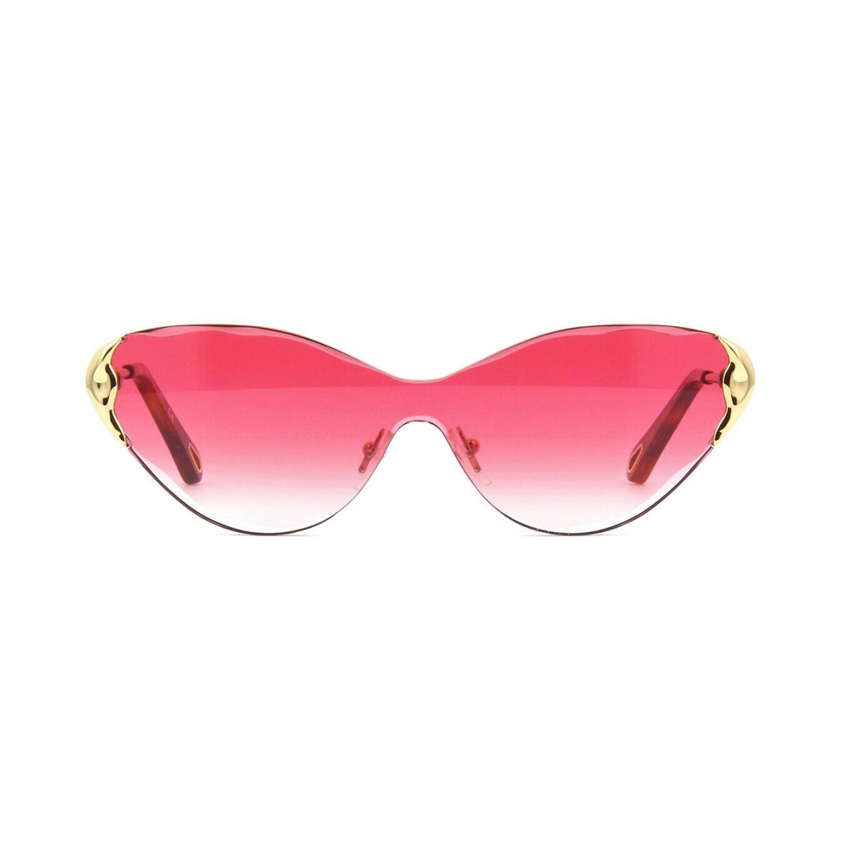 Chloé Chlo Curtis CE163S Gold/red Shaded 823 A Sunglasses