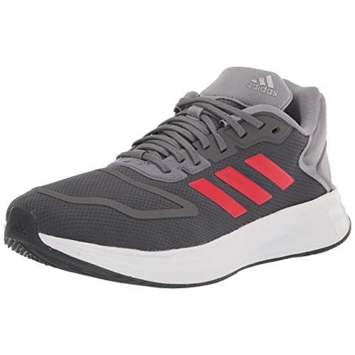 Adidas Men`s Duramo Sl 2.0 Running Shoes Grey/Vivid Red/Iron Metallic (Wide)