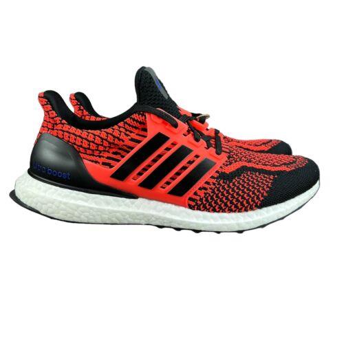 Adidas Ultraboost 5.0 Dna Black Solar Red Shoes GX8965 Men`s Sizes 8 - 10