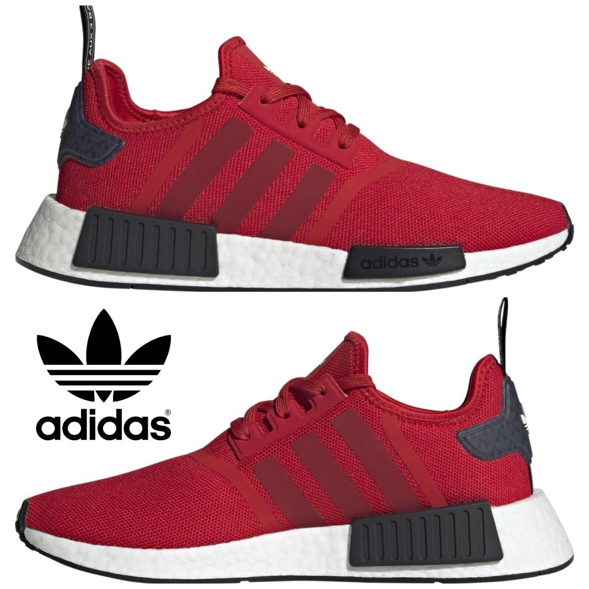 Adidas Originals Nmd R1 Men`s Sneakers Running Shoes Gym Casual Sport Red