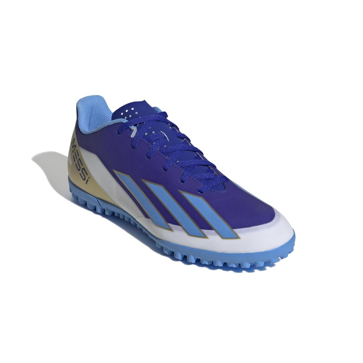 Unisex Sneakers Athletic Shoes Adidas X Crazyfast Messi Club Turf Lucid Blue/Blue Burst/White