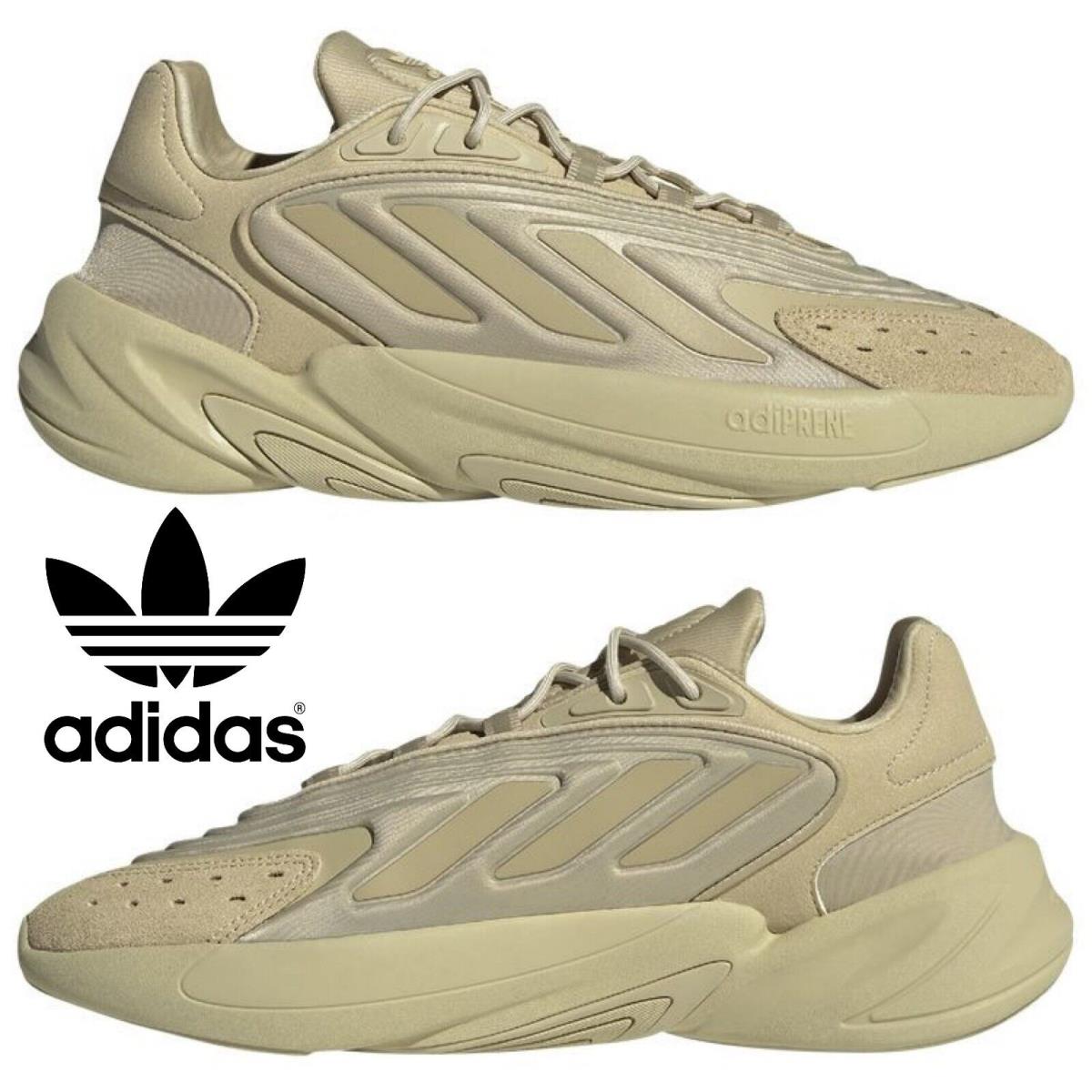 Adidas Originals Ozelia Men`s Sneakers Comfort Sport Running Shoes Bold Chunky - Brown, Manufacturer: