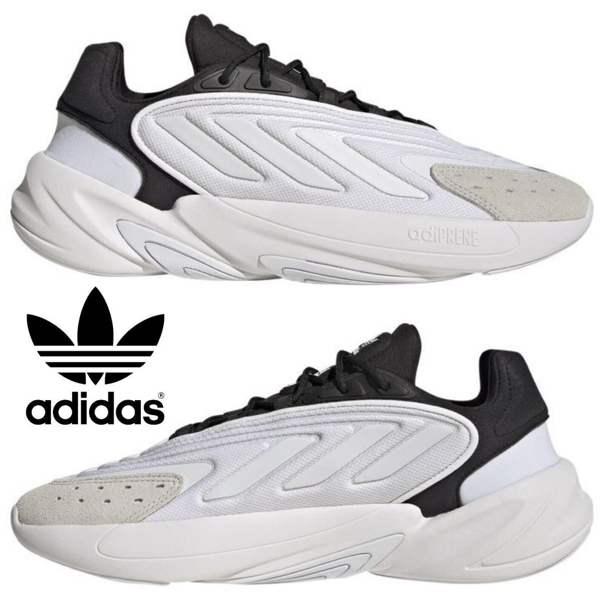 Adidas Originals Ozelia Men`s Sneakers Comfort Sport Running Shoes Bold Chunky - White, Manufacturer: White/Black